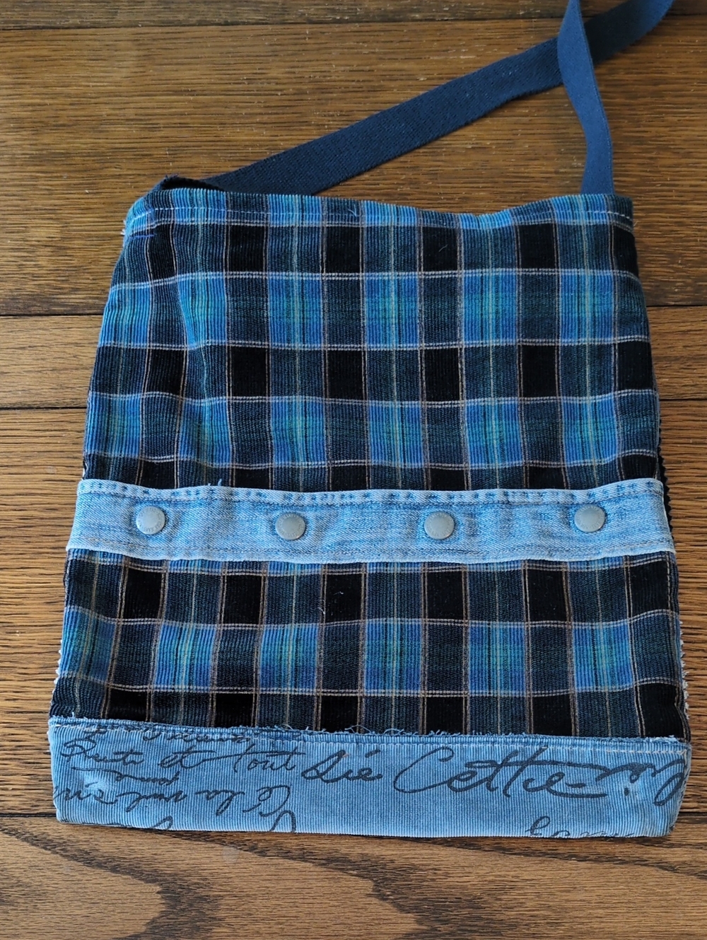 Unique Upcycled Tote Bag